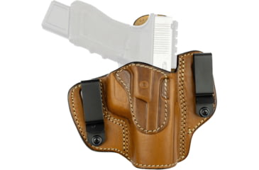 Image of Tagua Gunleather Elite Dch IWB/OWB Leather Holster, Sig Sauer P365/Taurus GX4, Brown, TX-ELITE-DCH-492