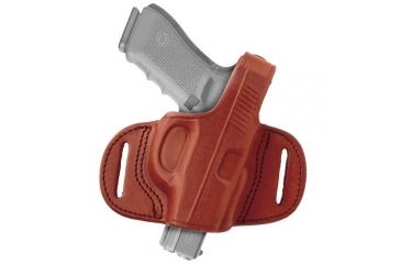 Image of Tagua Gunleather Mini Thumb Break Belt Holster, Brown, Right Hand, BH1M-337