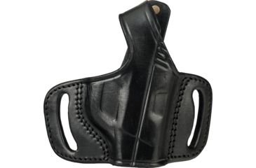 Image of Tagua Gunleather Mini Thumb Break Belt Holster for Taurus 380 TCP, Right Hand, Black, BH1M-160