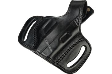 Image of Tagua Gunleather Mini Thumb Break Belt Holster for Taurus 380 TCP, Right Hand, Black, BH1M-160