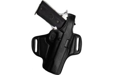 Image of Tagua Gunleather Mini Thumb Break Leather Belt Holster For Sig Sauer P229p228 Right Hand Black