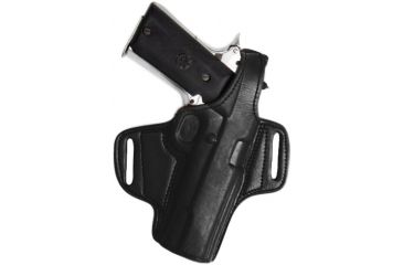 Image of Tagua Gunleather Mini Thumb Break Leather Belt Holster For Springfield Xd 409mm Right Hand Black