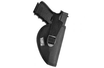 Image of Tagua Gunleather Nylon Holster w/ snap MD &amp; LG Autos Fits Glocks, XDs, H&amp;K, 24/7, Sigs, M&amp;P, most 40s &amp; 9mm/Right Hand, Black NYL-115