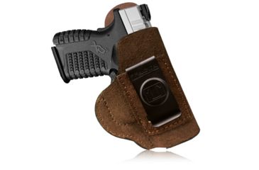 Image of Tagua Gunleather Open Top Ult Concealment Holster, Brown, Right Hand, OPH-307