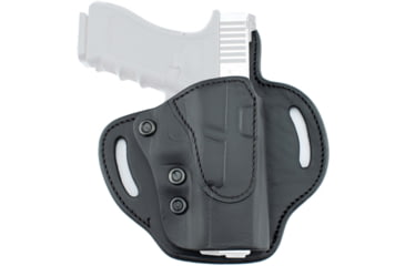 Image of Tagua Gunleather Quick Draw Leather OWB Holster, Most 1911s Full Size, Right Hand, Black, TX-LOCK-R-OT-200