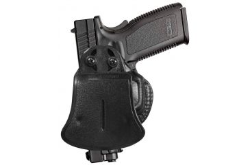 Image of Tagua Gunleather Rotating Quick Draw Paddle Holster Fits Springfield XD 9mm/.40 Caliber Black Right Hand