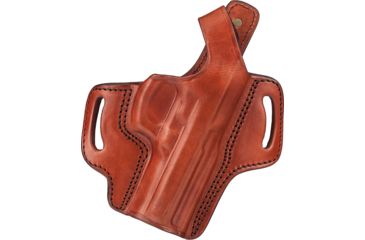 Image of Tagua Gunleather Thumb Break Belt Holster, Brown, Right Hand, BH1-107