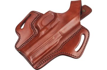 Image of Tagua Gunleather Thumb Break Belt Holster, Brown, Right Hand, BH1-107