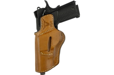 Image of Tagua Gunleather Elite OWB Leather Holster, Most 1911s Full Size, Ambidextrous, Black, TX-ELITE-AMBI-200