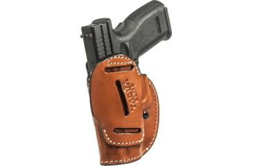Image of Tagua Gunleather Elite 4-in-1 IWB/OWB Leather Holster, Most 1911s - 4in, Brown, TX-ELITE-IPH4-212