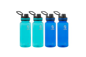 Image of Takeya Usa 32oz Tritan Water Bottle With Spout Lid 4 Pack, 50276