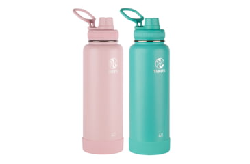 Image of Takeya Usa Special Savings - Actives 40oz Blush + 40oz Teal Two Pack Bundle With Spout Lid, 50372