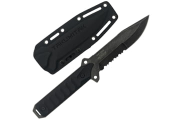 Image of USED Takumitak Escort Fixed Blade Knife, 5.5in, D2, Drop Point, G10 Handle, Black Stonewash, TKF213SW, EDEMO1, Used, Condition Fair