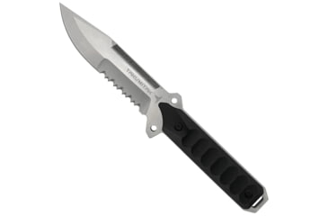 Image of Takumitak Escort Fixed Blade Knife, 5.5in, D2, Drop Point, G10 Handle, Silver, TKF213SL