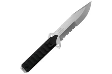 Image of Takumitak Escort Fixed Blade Knife, 5.5in, D2, Drop Point, G10 Handle, Silver, TKF213SL
