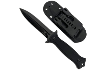 Image of Takumitak Havoc Fixed Blade Knife, 4.75in, D2, Spear Point, G10 Handle, Black, TKF202BK