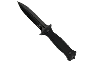 Image of Takumitak Havoc Fixed Blade Knife, 4.75in, D2, Spear Point, G10 Handle, Black, TKF202BK