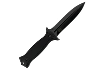 Image of Takumitak Havoc Fixed Blade Knife, 4.75in, D2, Spear Point, G10 Handle, Black, TKF202BK