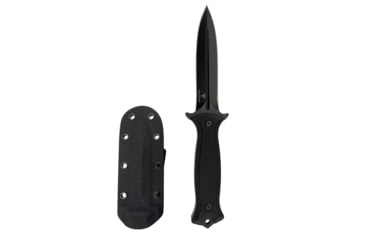 Image of Takumitak Havoc Fixed Blade Knife, 4.75in, D2, Spear Point, G10 Handle, Black, TKF202BK