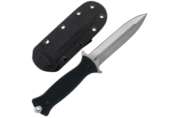 Image of Takumitak Havoc Fixed Blade Knife, 4.75in, D2, Spear Point, G10 Handle, Silver, TKF202SL