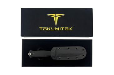 Image of Takumitak Havoc Fixed Blade Knife, 4.75in, D2, Spear Point, G10 Handle, Silver, TKF202SL