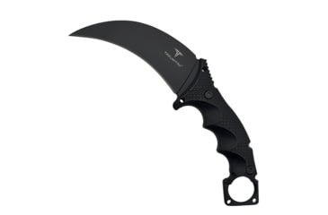Image of Takumitak Midnight Fixed Blade Knife, 4.75 in Blade , 3cr13, Black, TKF307
