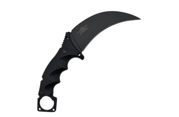 Image of Takumitak Midnight Fixed Blade Knife, 4.75 in Blade , 3cr13, Black, TKF307