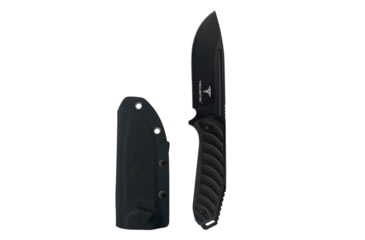 Image of Takumitak Takumi Fixed Blade Knife, 4.5in, D2, Drop Point, G10 Handle, Black, TKF208BK