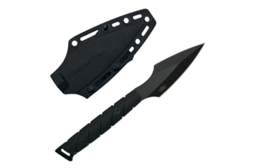 Image of Takumitak Twisted Fixed Blade Knife, 4 in Blade , 3cr13, Black, TKF310
