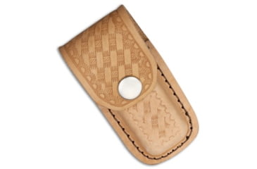 Image of Tallen 3.5in Folding Knife Belt Sheath Leather, Tan, 3.50 inch, BHQ-62188