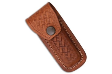 Image of Tallen 4in Folding Knife Sheath Leather, Brown, 4.00 inch, BHQ-62162