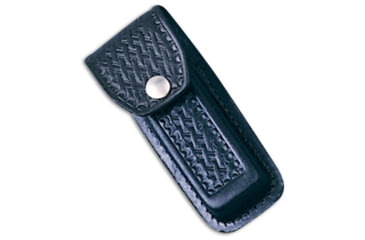 Image of Tallen 5.25in Folding Knife Belt Sheath Leather, Black, 5.25 inch, BHQ-62187
