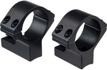 Image of Talley 1 in Model 700-721-722-725-40X Low Ultralight Rifle Scope Rings, Black Anodize, 930700UL