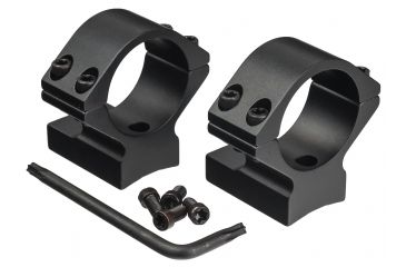 Image of Talley Lightweight Alloy 1 inch Scope Mount, Remington Model 504/547, High, Black Anodized, 950740