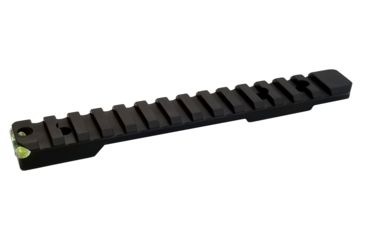 Image of Talley Picatinny Base for Weatherby Accumark, Magnum, and Mark V w/ 20 MOA &amp; Anti-Cant Indicator, Matte Black, P0M705ACI