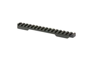 Image of Talley Manufacturing Picatinny Base, Fits Savage Short Action w/ Accutrigger, 1 Piece, Standard Rifle Rail Mount, Anodized Finish, Black, PS0258725