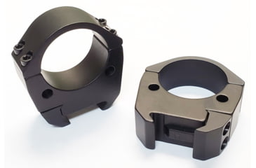 Image of Talley TMS35L Modern Sporting Black Anodized Aluminum 35mm Tube Low Picatinny R