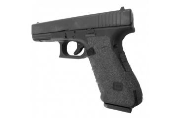 Image of Fits Glock Gen4 17, 22, 24, 31, 34, 35, 37 w/No Backstrap, Black, Granulate
