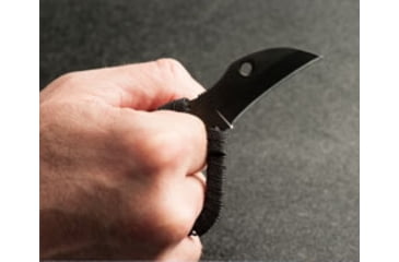 Image of Talon Tactical Edge Knife, 4 3/4in Overall, 1 3/4in Blade, Black 1.4116 SS Construction, TALON 4.75in L SIZE
