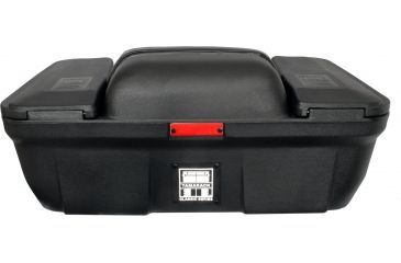 Image of Tamarack Classic Lounger ATV Rear Storage Box - Black L-1500