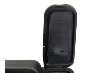 Image of Tamarack Classic Lounger ATV Rear Storage Box - Black L-1500