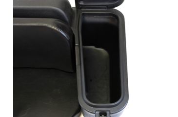 Image of Tamarack Classic Lounger ATV Rear Storage Box - Black L-1500