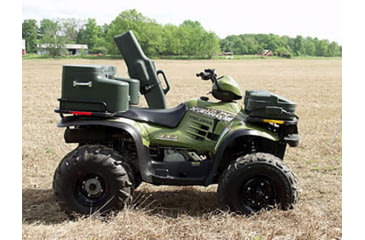 Image of Tamarack Front ATV Box and Tamarack Wrap-Around Quad Trunk - Green