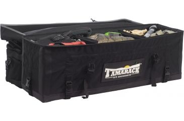Image of Tamarack Titan Black Cargo ATV Bag Open TS-CBB