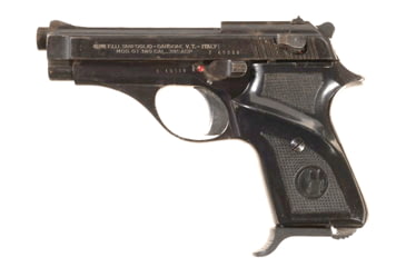 Image of Tanfoglio GT380 Pistol, .380 ACP, 3.88in barrel, blued finish steel frame, black plastic grip, blowback operated semi-auto, fixed combat, 7 round magazine, TOGT380.380ACP3.881FRRMPG