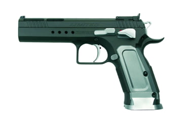Image of Tanfoglio Limited-Custom Pistol, 10mm Auto, 4.75in barrel, matte black steel frame, aluminum grip, recoil operated semi-automatic, adjustable target, 12 round magazine, TOLTDCM10MM4.751FRRMPG