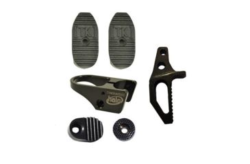 Image of TANDEMKROSS Browning Buck Mark Race Gun Kit w/Halo Charging Ring/Victory Trigger/Titan Extended Mag Release/VictoryPro Extended Base Pad, Black TK12N0254BLK1
