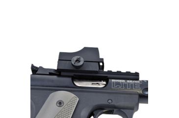 Image of TANDEMKROSS Shadow Picatinny Rail for Ruger MKII/III/IV and 22/45, Black TK05N0014BLK1