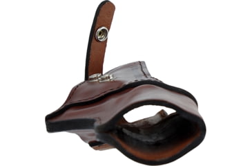 Image of TANDEMKROSS Sideslinger Premium Leather Ranch Right Hand Belt Loop Holster For Ruger MK Series, 22/45 Browning Buck Mark, And Smith &amp; Wesson SW22 Victory, Brown, TK19N0368BRN1