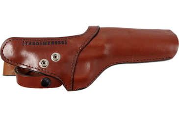 Image of TANDEMKROSS Sideslinger Premium Leather Ranch Right Hand Belt Loop Holster For Ruger MK Series, 22/45 Browning Buck Mark, And Smith &amp; Wesson SW22 Victory, Brown, TK19N0368BRN1